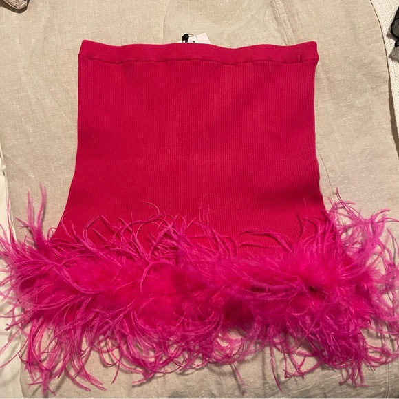 Lovers + Friends Emi Feather Skirt - Picture 6 of 6